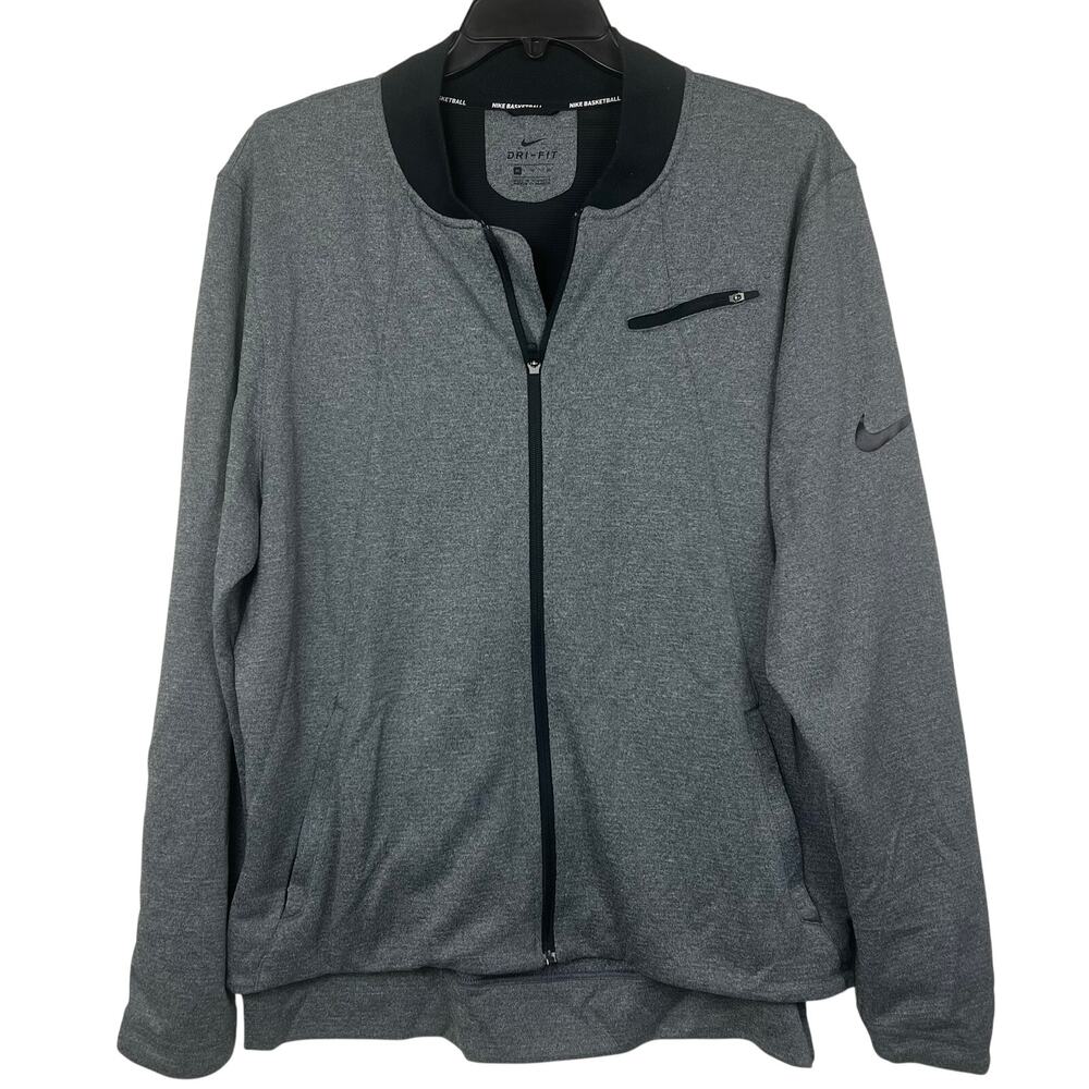 Nike Basketball Dri-Fit Jacket men’s XL full zip, side zippers Vented in back